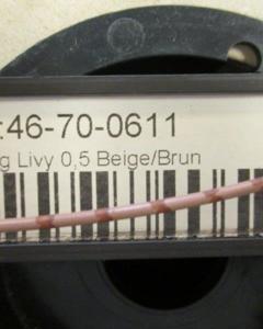 Cable Livy 0.5 Beige/Brown